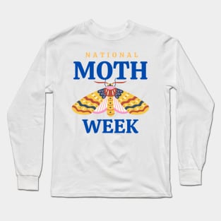 National Moth Week Global Citizen Science Long Sleeve T-Shirt